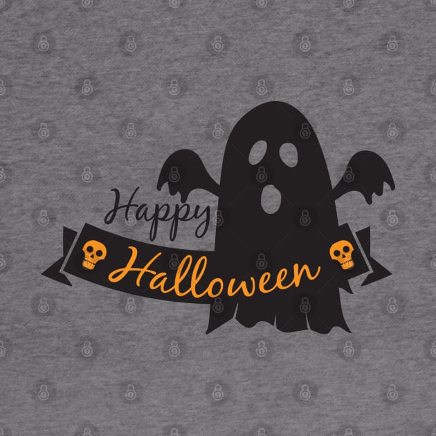 Halloween Ghost Banner by MonkeyBusiness